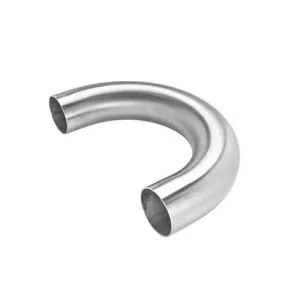 SS 202 180° Return Bend Elbow ensures smooth flow redirection with excellent durability, ideal for compact piping systems and low to moderate corrosion zones.